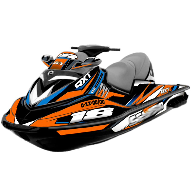 Kit adhesivos Seadoo RXT 1GEN - RACING V1