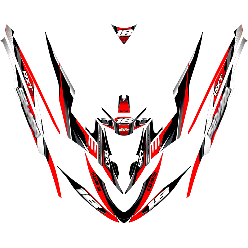 Kit adhesivos Seadoo RXT 1GEN - RACING V1