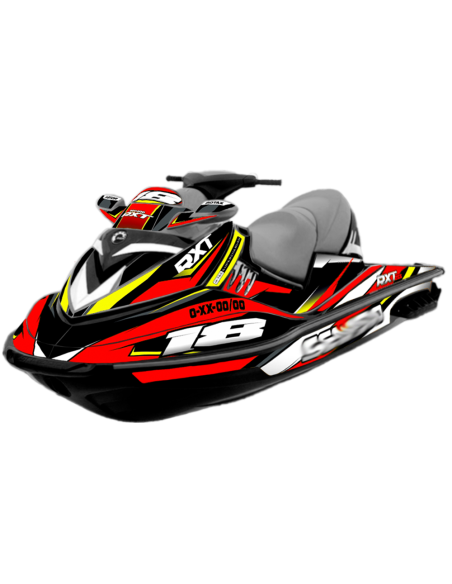 Kit adhesivos Seadoo RXT 1GEN - RACING V1