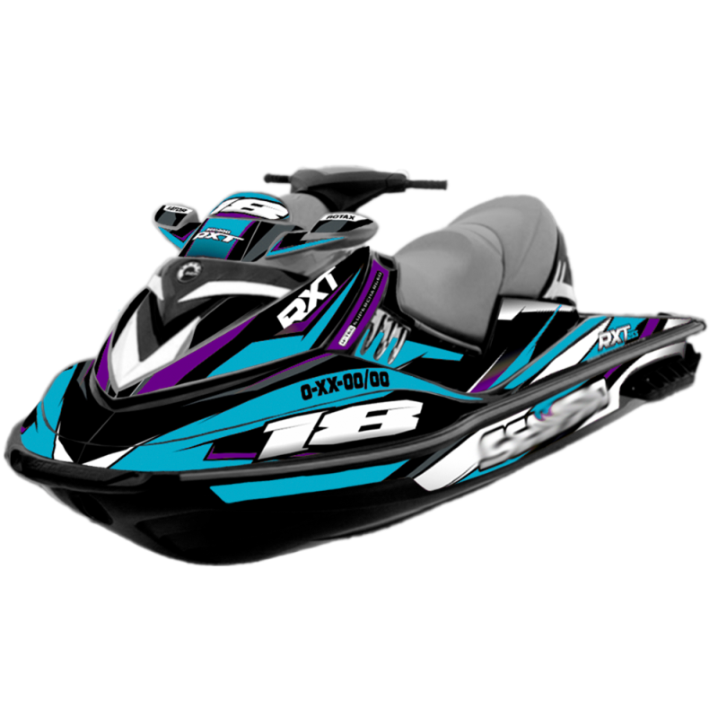 Kit adhesivos Seadoo RXT 1GEN - RACING V1