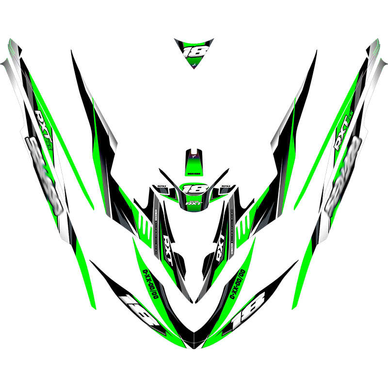 Kit adhesivos Seadoo RXT 1GEN - RACING V1