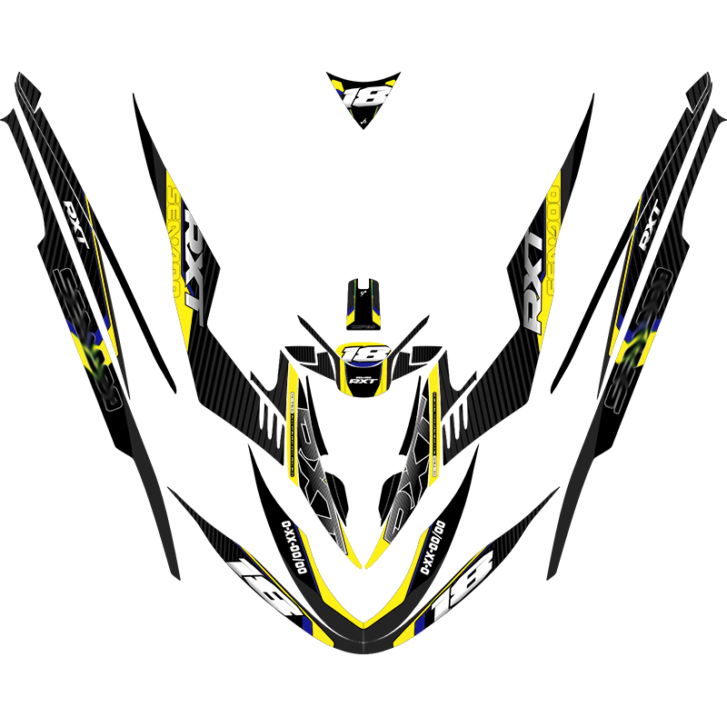 Kit adhesivos Seadoo RXT 1GEN - RACING V2