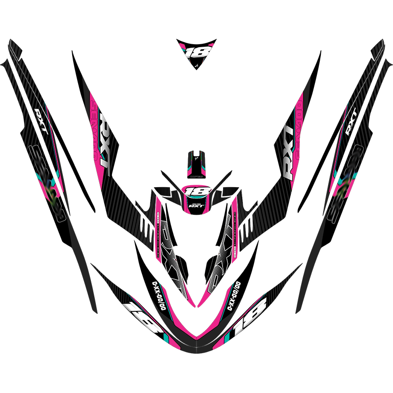 Kit adhesivos Seadoo RXT 1GEN - RACING V2