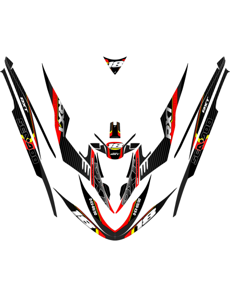 Kit adhesivos Seadoo RXT 1GEN - RACING V2