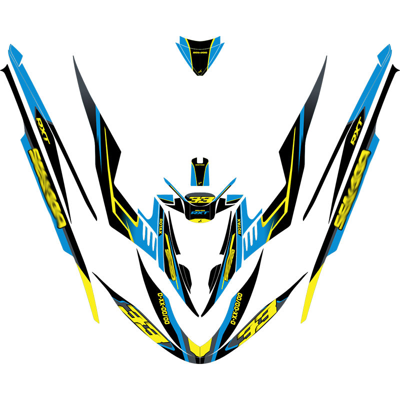 Kit adhesivos Seadoo RXT 1GEN -RACING V3