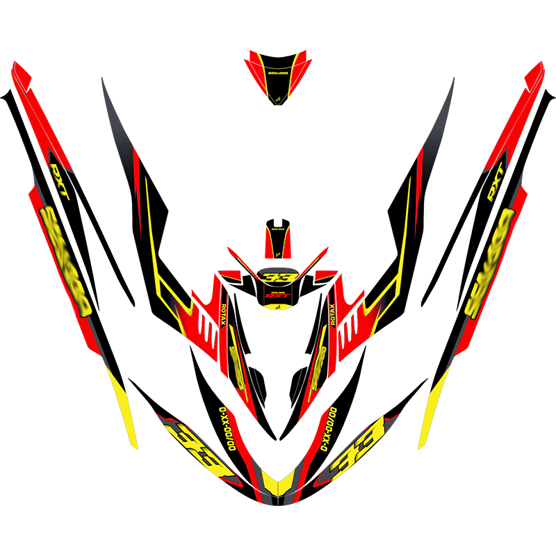 Kit adhesivos Seadoo RXT 1GEN -RACING V3