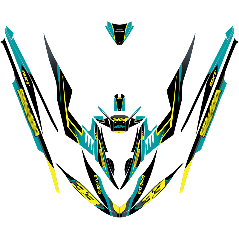 Kit adhesivos Seadoo RXT 1GEN -RACING V3