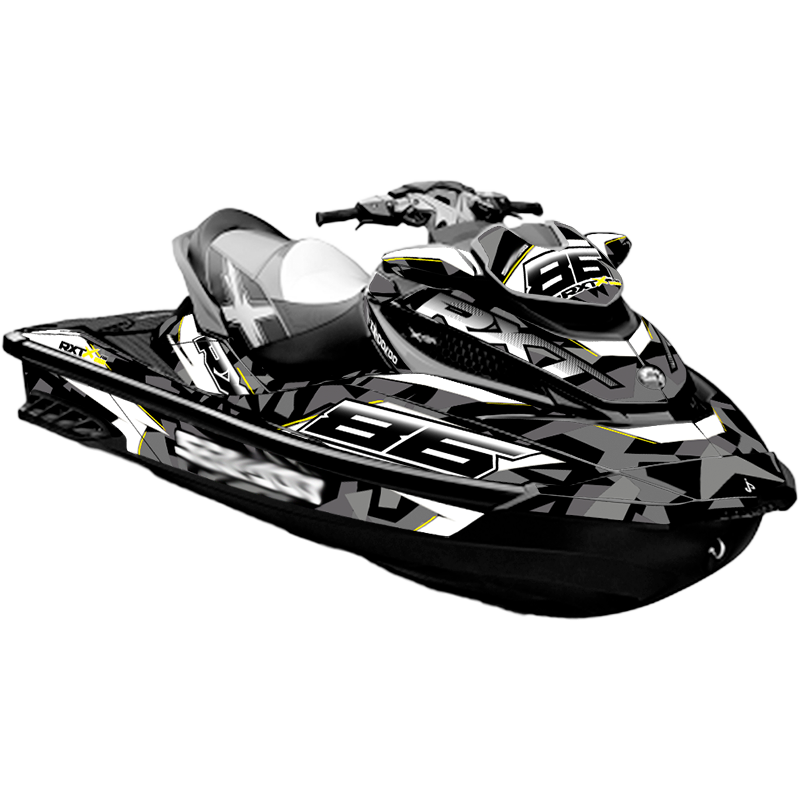 Kit adhesivos Seadoo RXT 2GEN - GEOMETRIC RACE