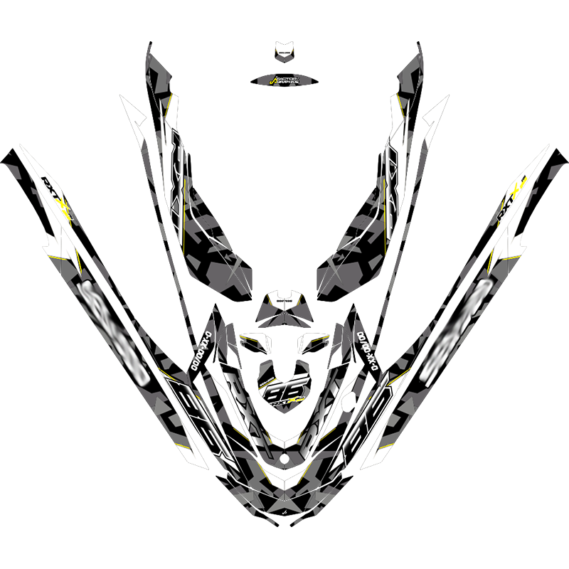 Kit adhesivos Seadoo RXT 2GEN - GEOMETRIC RACE