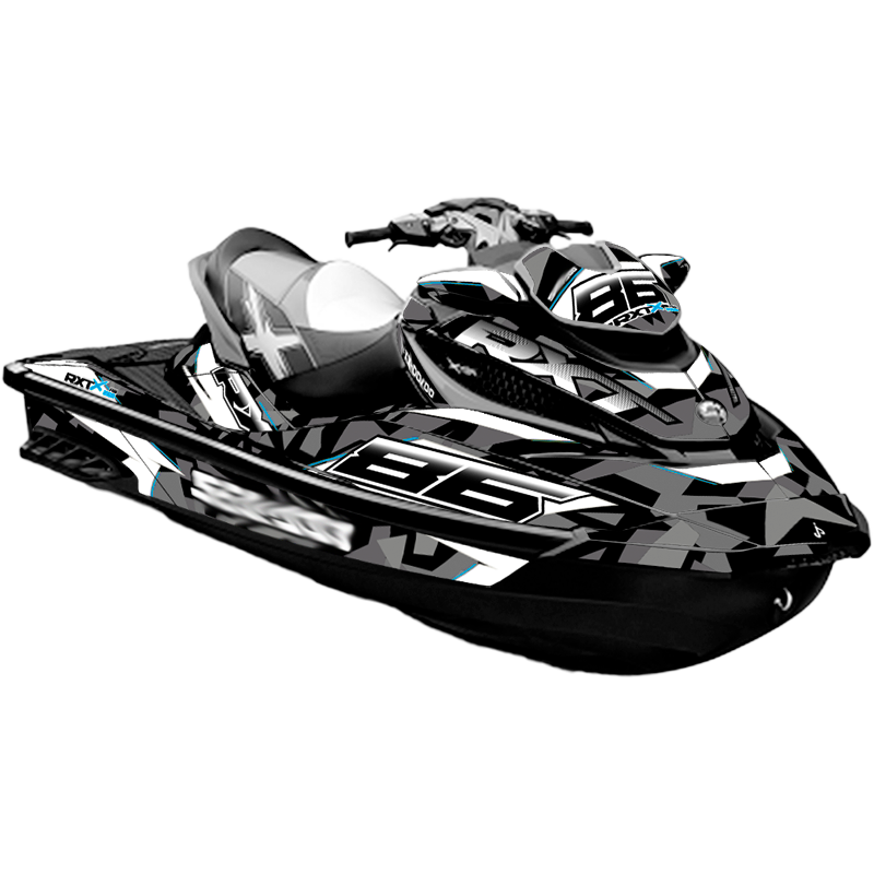 Kit adhesivos Seadoo RXT 2GEN - GEOMETRIC RACE