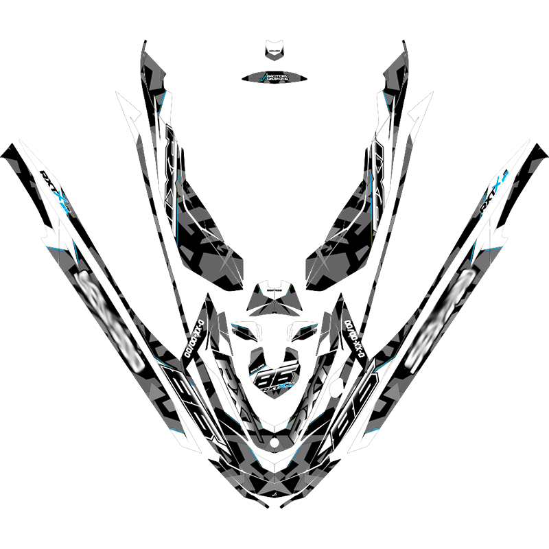 Kit adhesivos Seadoo RXT 2GEN - GEOMETRIC RACE