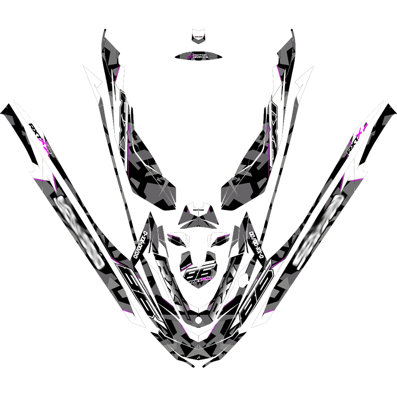 Kit adhesivos Seadoo RXT 2GEN - GEOMETRIC RACE