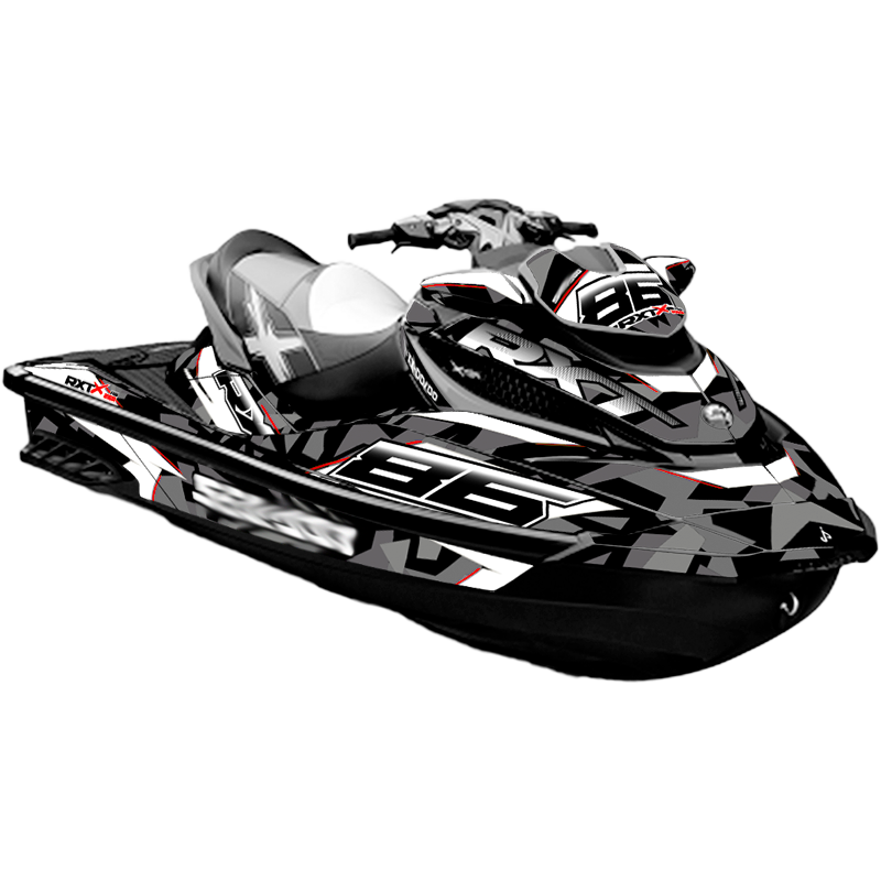Kit adhesivos Seadoo RXT 2GEN - GEOMETRIC RACE