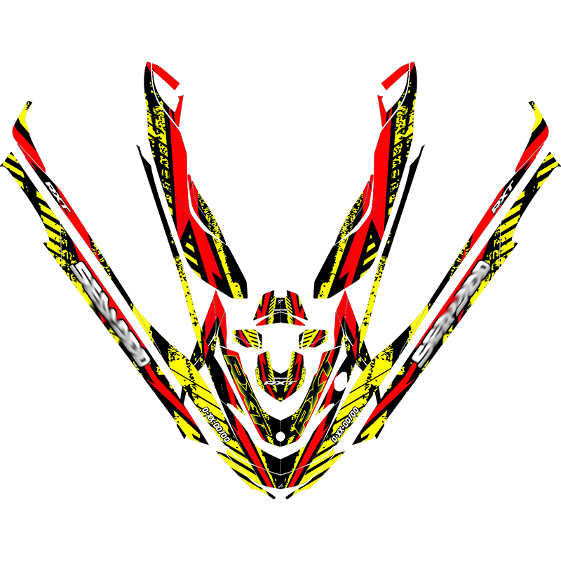 Kit adhesivos Seadoo RXT 2GEN - TRAMBOLIK