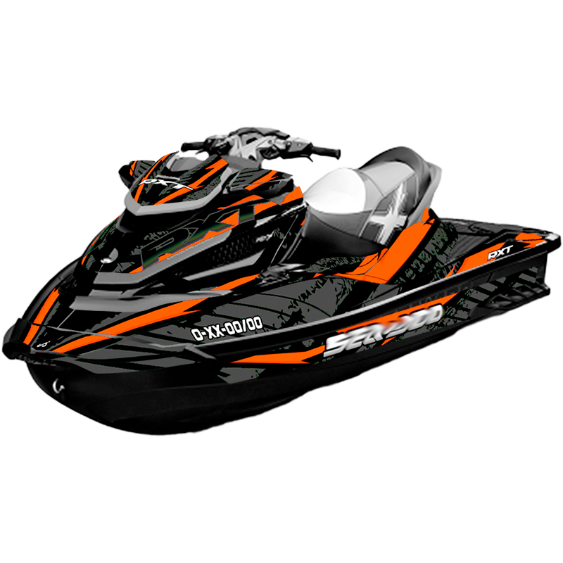 Kit adhesivos Seadoo RXT 2GEN - TRAMBOLIK