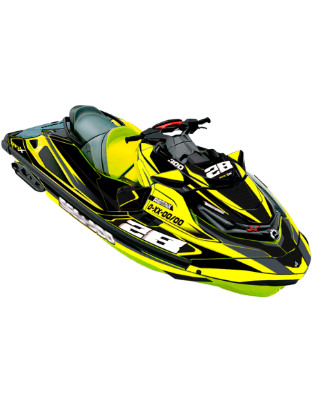 Kit adhesivos Seadoo RXT 3GEN - RACING V1 CARBON