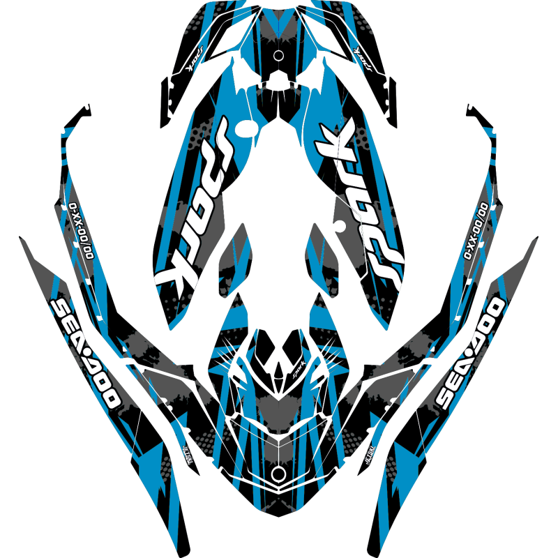 Kit adhesivos Seadoo SPARK - DOTLINES