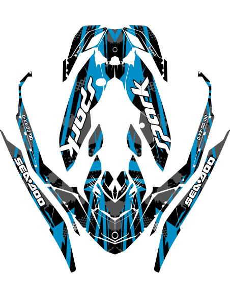 Kit adhesivos Seadoo SPARK - DOTLINES