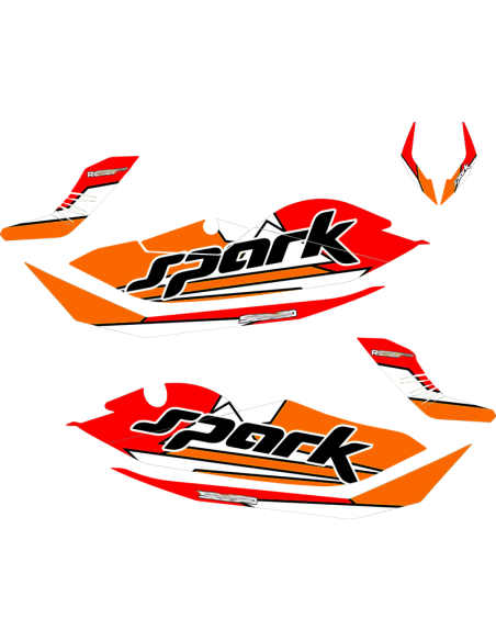 Kit adhesivos Seadoo SPARK - MK ABSTRACT