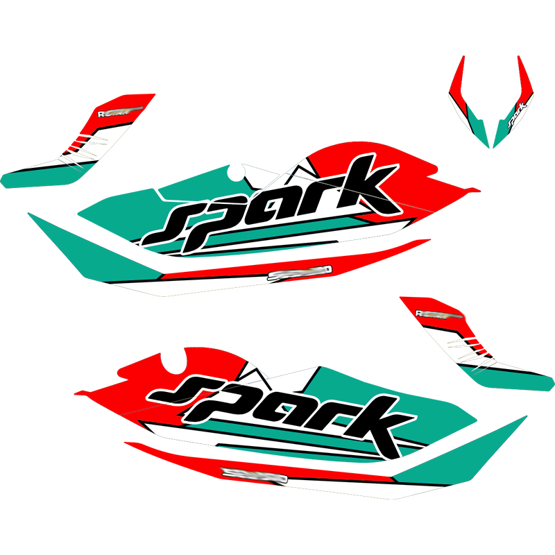 Kit adhesivos Seadoo SPARK - MK ABSTRACT