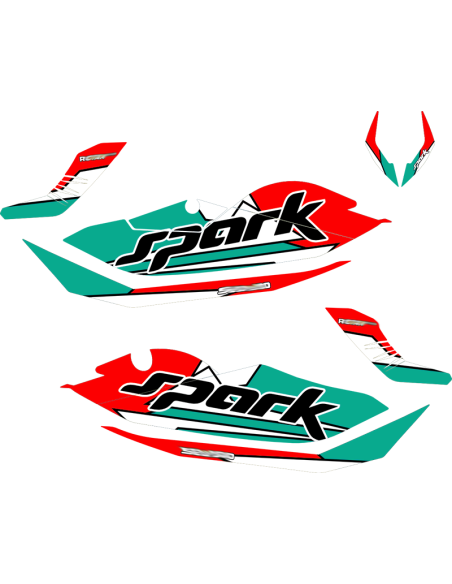 Kit adhesivos Seadoo SPARK - MK ABSTRACT