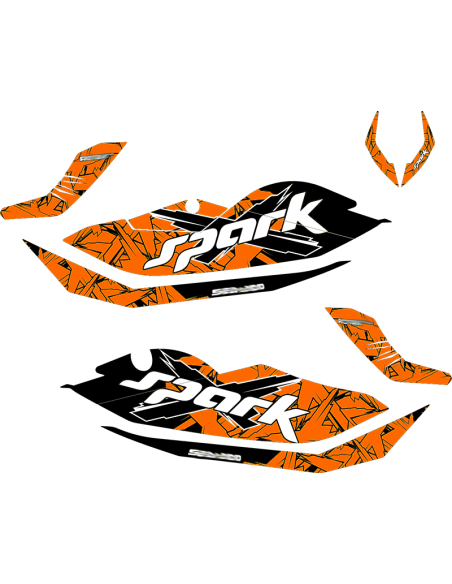 Kit adhesivos Seadoo SPARK - MK "X"