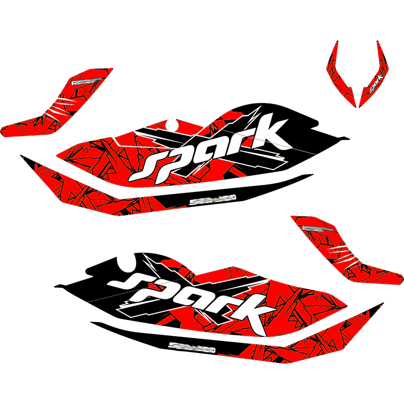 Kit adhesivos Seadoo SPARK - MK "X"