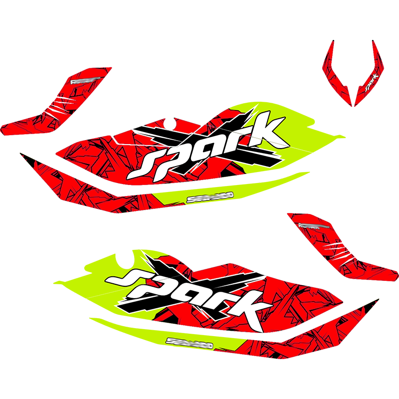 Kit adhesivos Seadoo SPARK - MK "X"