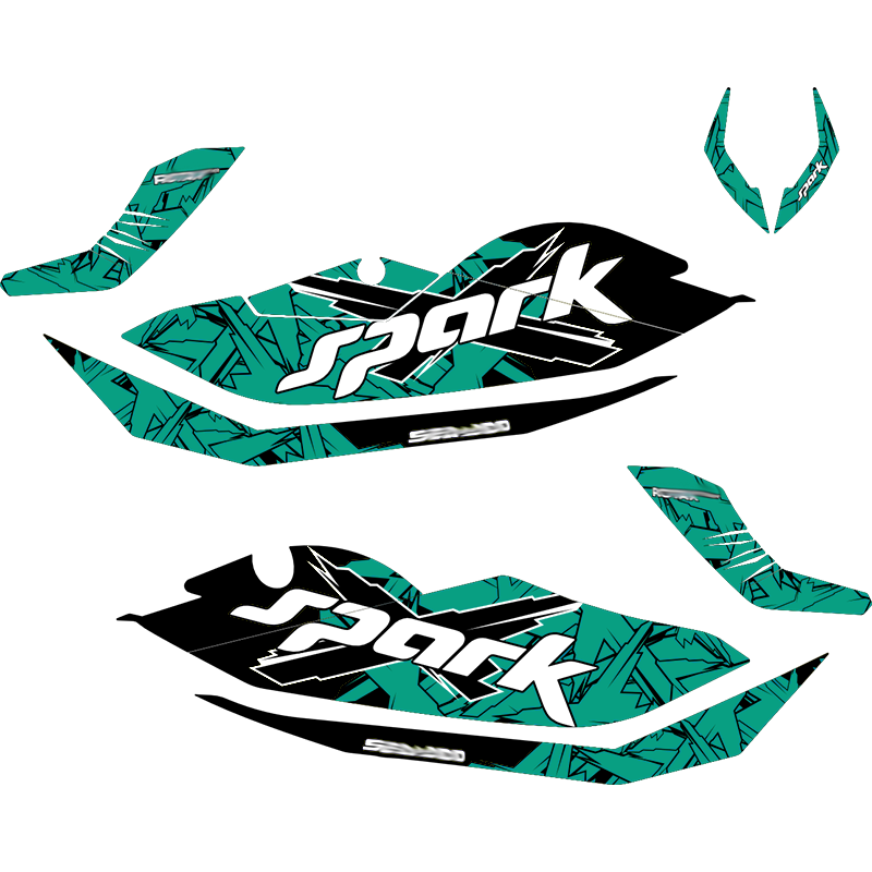 Kit adhesivos Seadoo SPARK - MK "X"