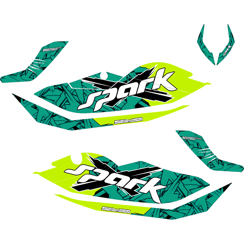 Kit adhesivos Seadoo SPARK - MK "X"