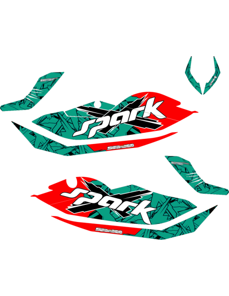 Kit adhesivos Seadoo SPARK - MK "X"