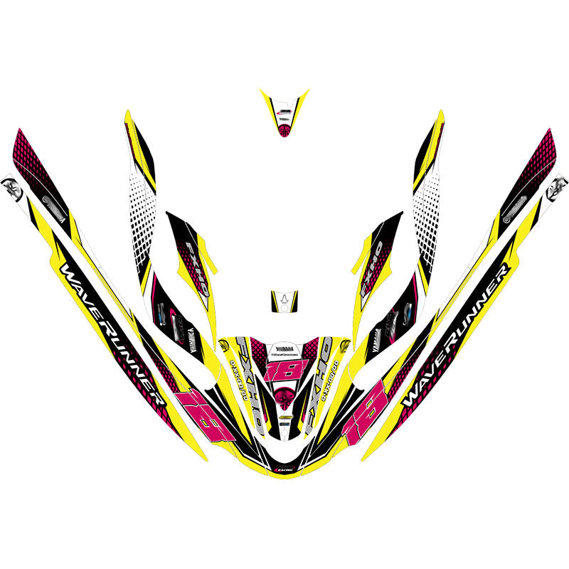 Kit adhesivos Yamaha FX 2GEN - RACING V1
