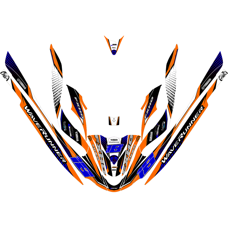 Kit adhesivos Yamaha FX 2GEN - RACING V1