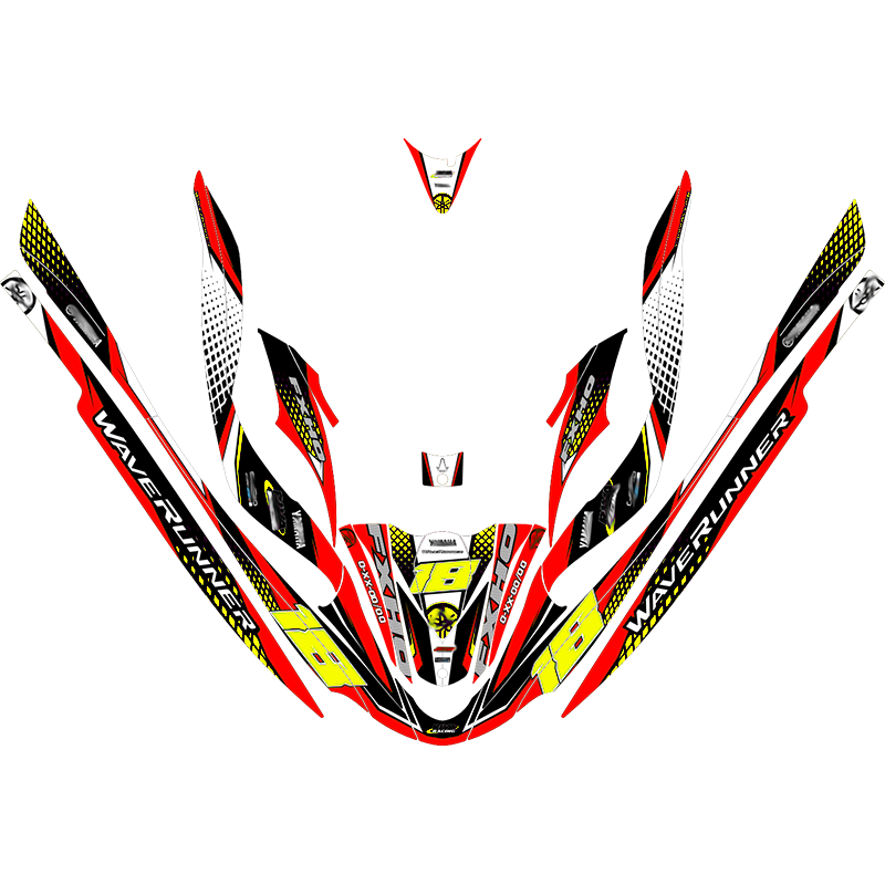 Kit adhesivos Yamaha FX 2GEN - RACING V1