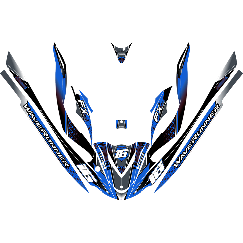 Kit adhesivos Yamaha FX 2GEN - RACING V2