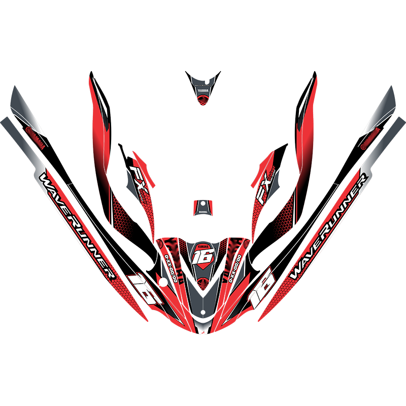 Kit adhesivos Yamaha FX 2GEN - RACING V2