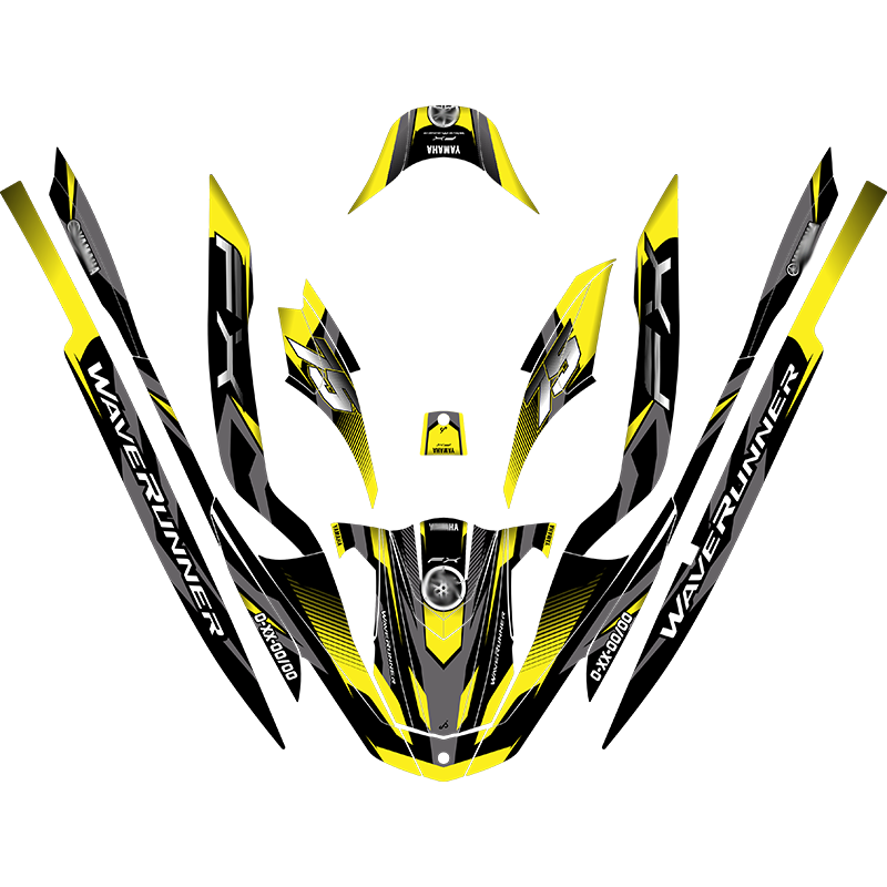 Kit adhesivos Yamaha FX 3GEN - RACING V3