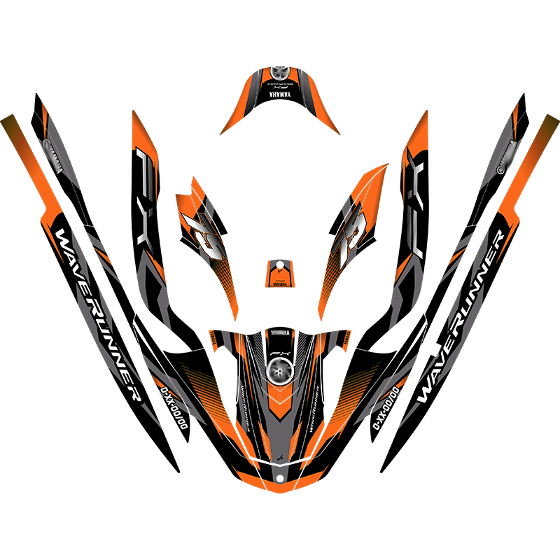 Kit adhesivos Yamaha FX 3GEN - RACING V3