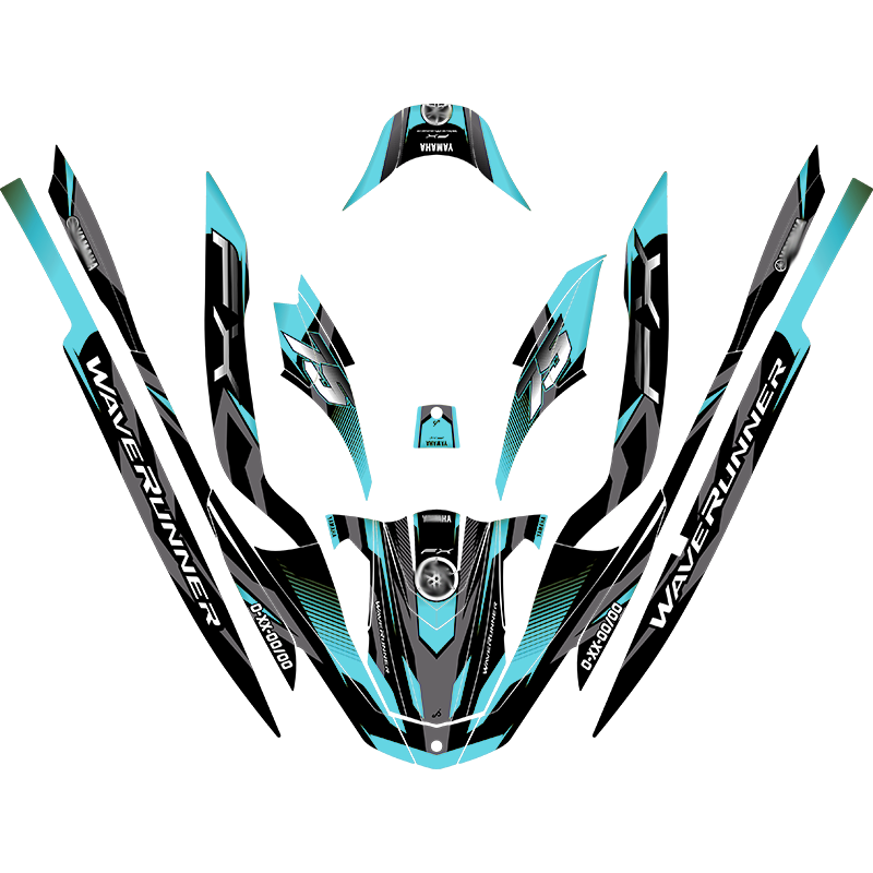 Kit adhesivos Yamaha FX 3GEN - RACING V3