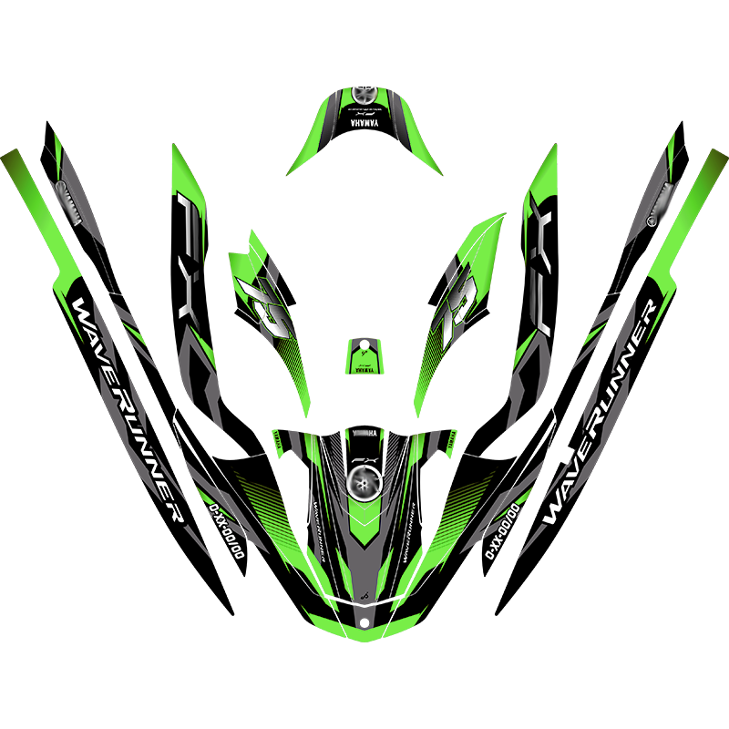 Kit adhesivos Yamaha FX 3GEN - RACING V3
