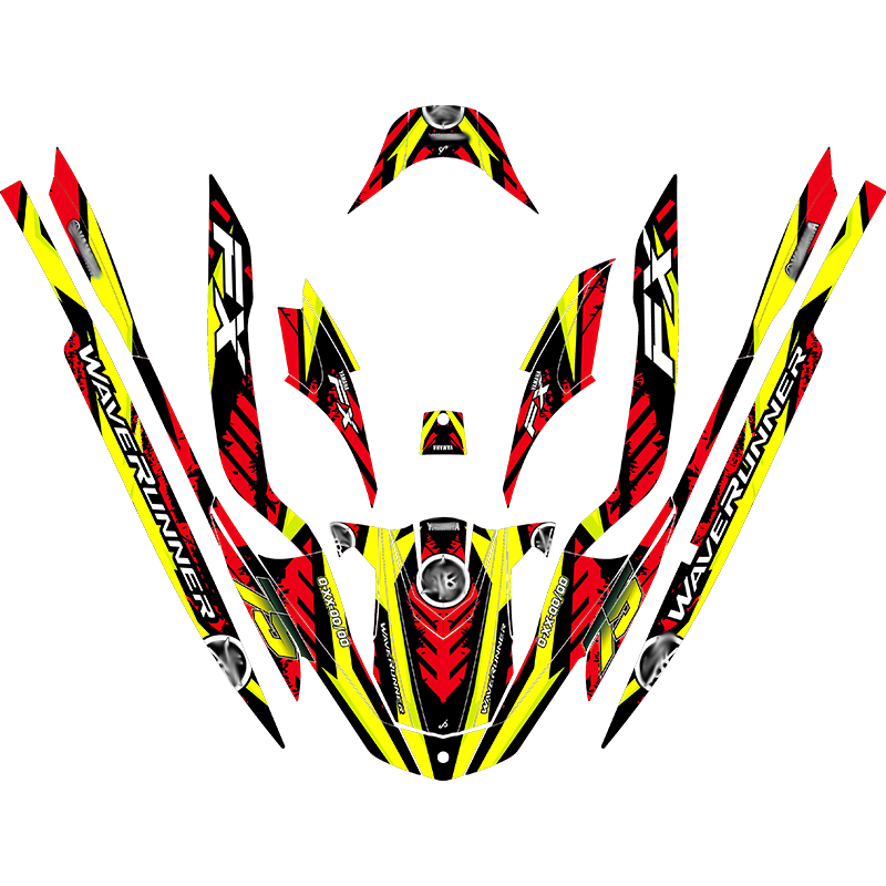 Kit adhesivos Yamaha FX 3GEN - TRAMBOLIK