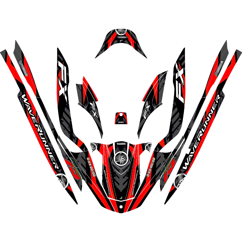 Kit adhesivos Yamaha FX 3GEN - TRAMBOLIK