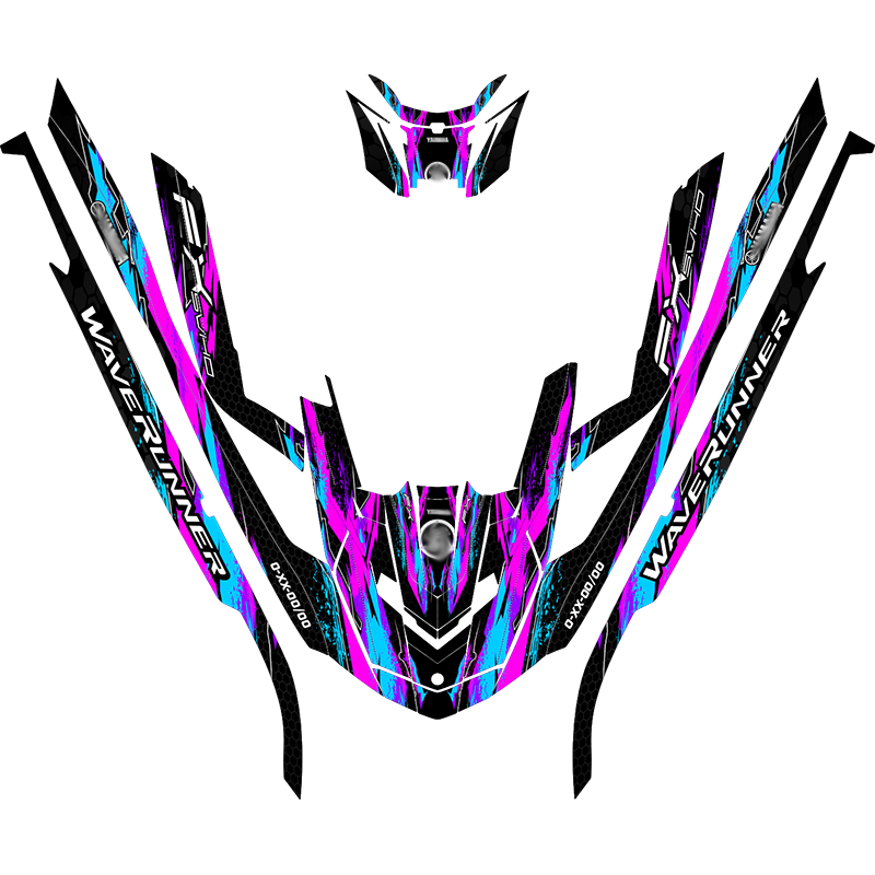 Kit adhesivos Yamaha FX 4GEN - ELECTRIC FLUX