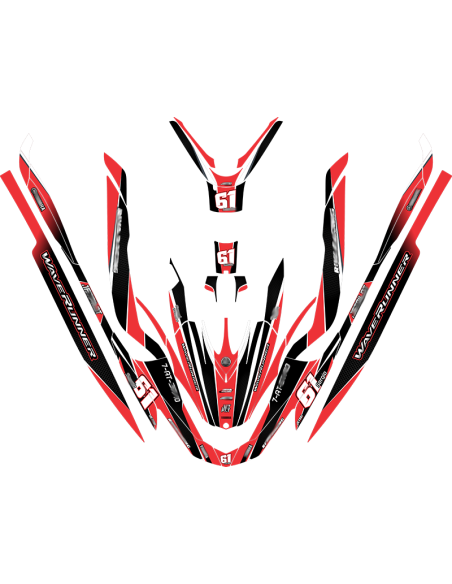 Kit adhesivos Yamaha FZR - RACING V1