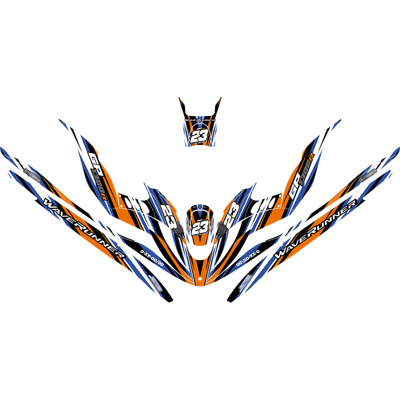 Kit adhesivos Yamaha GP1300R - RACING LINES V1