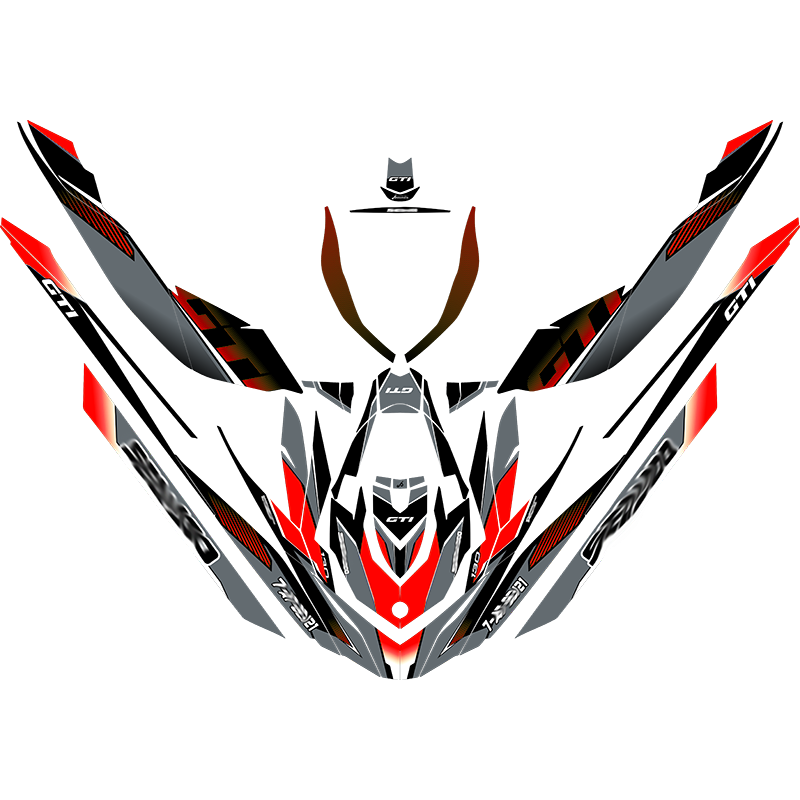Kit adhesivos Seadoo GTI 2GEN - RACING V2.1