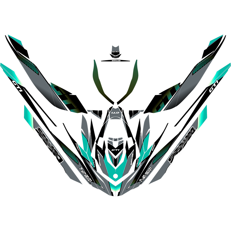 Kit adhesivos Seadoo GTI 2GEN - RACING V2.1
