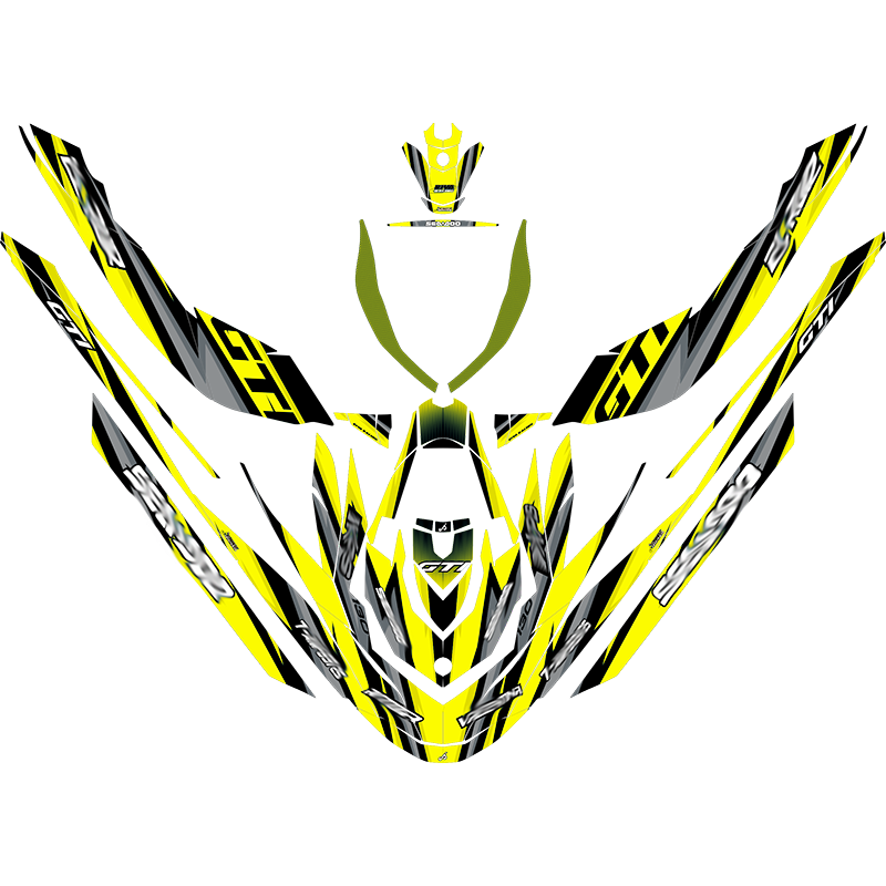 Kit adhesivos Seadoo GTI 2GEN - HYDRO