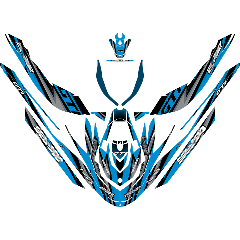 Kit adhesivos Seadoo GTI 2GEN - HYDRO