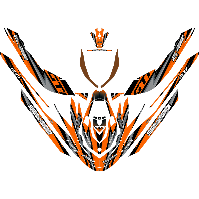 Kit adhesivos Seadoo GTI 2GEN - HYDRO